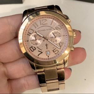 Michael Kors Rose Gold Watch
